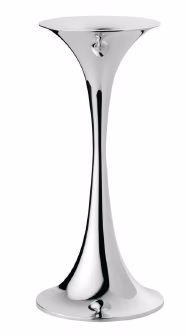 Tapio Wirkkala Trumpetti 180 mm kynttilänjalka, hopea