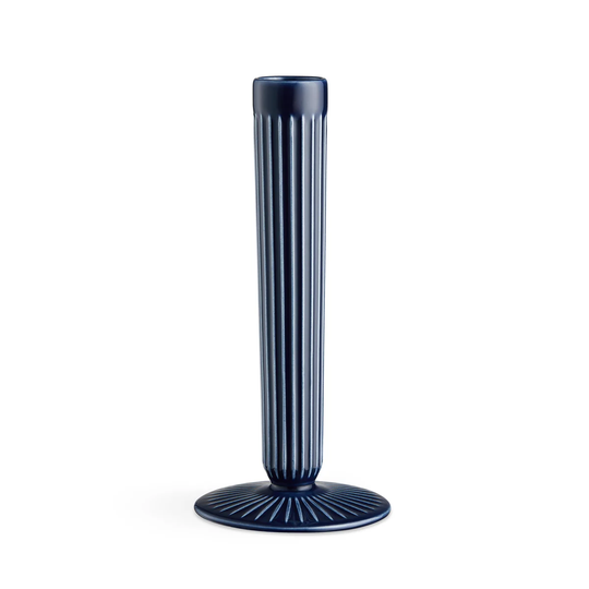 Kähler Hammershøi kynttilänjalka, 21 cm indigo