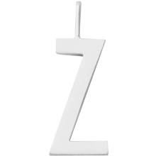 Design Letters Archetype Charm 16 mm Silver A-Z Z