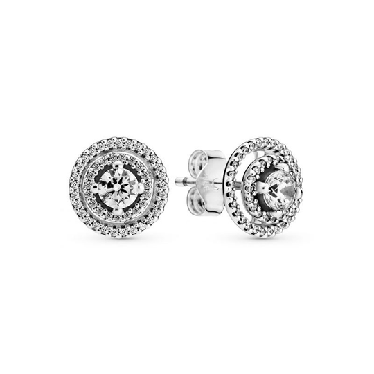 Pandora Sparkling Double Halo -korvakorut 299411C01