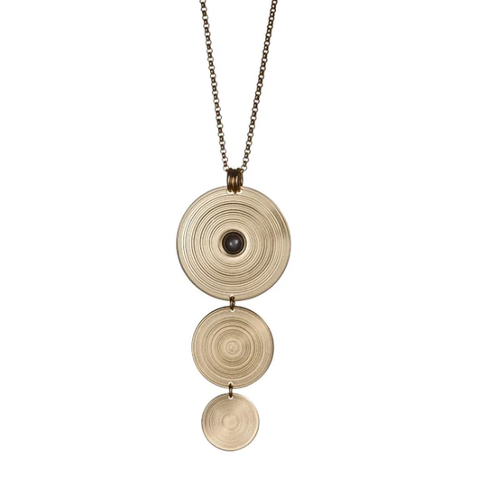 Kalevala Kosmos riipus, onyx kivellä, pronssi, Modern