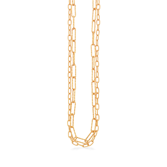 Scrouples Long Links Kullattu Hopea Rannekoru 38012,17