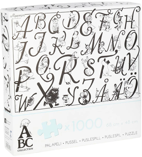 Muumi Palapeli Aakkoset 1000