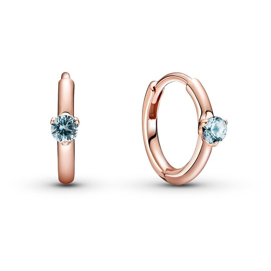 Pandora Rose Aqua Blue korvakorut 289304C02