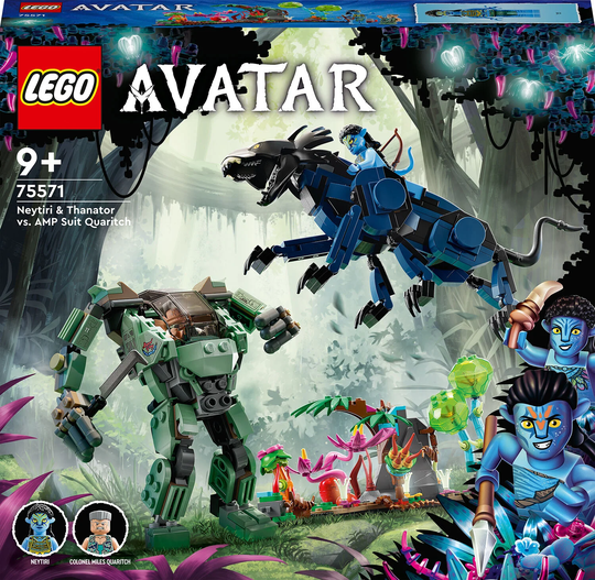 LEGO Avatar 75571 Neytiri ja Thanator vs. Quaritch AMP-puvussa