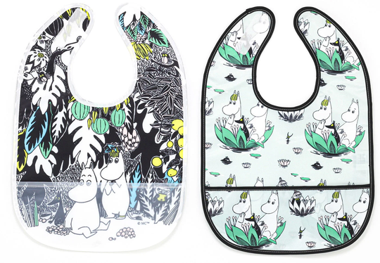 Muumi Ruokalappu Viidakko 2-Pack
