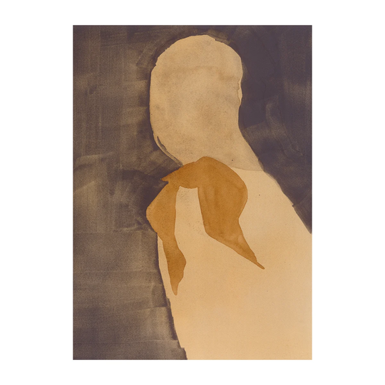 Paper Collective Brown Scarf -juliste 30 x 40 cm