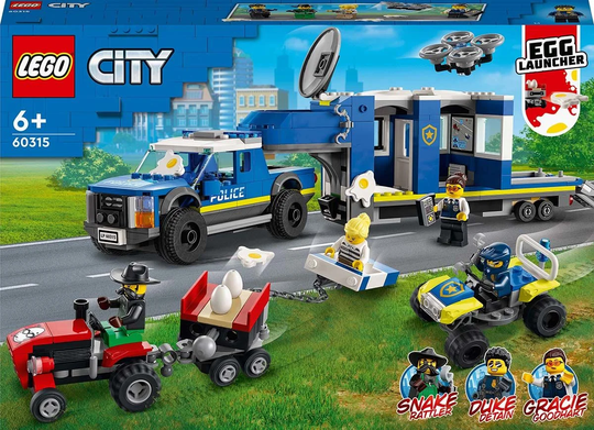 LEGO City 60315 Poliisin Liikkuva Komentokeskus