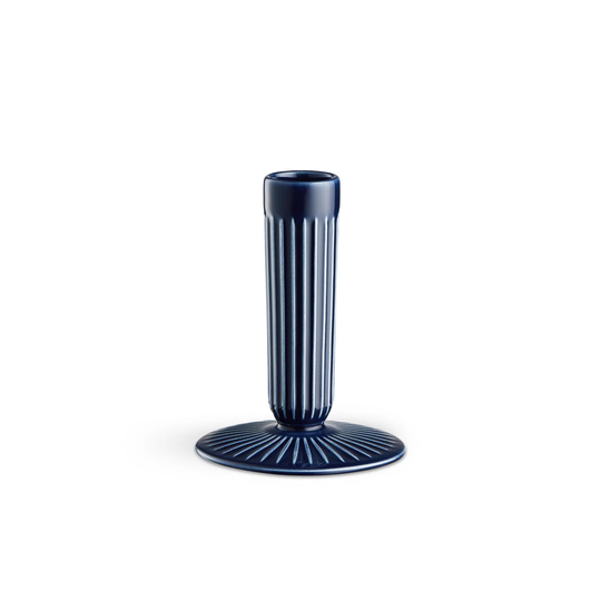 Kähler Hammershøi kynttilänjalka, 13 cm indigo