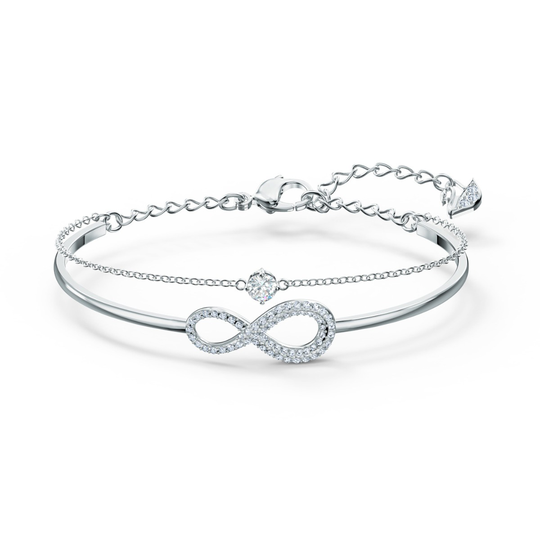 Swarovski Infinity Bangle Chain -rannekoru 5520584