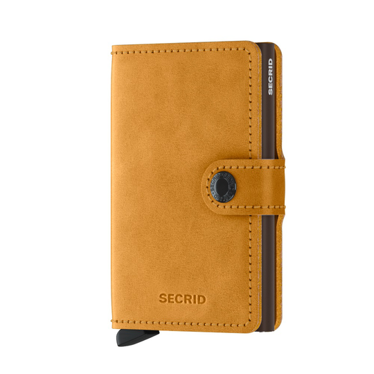 Secrid Miniwallet Vintage Ochre MV-OCHRE