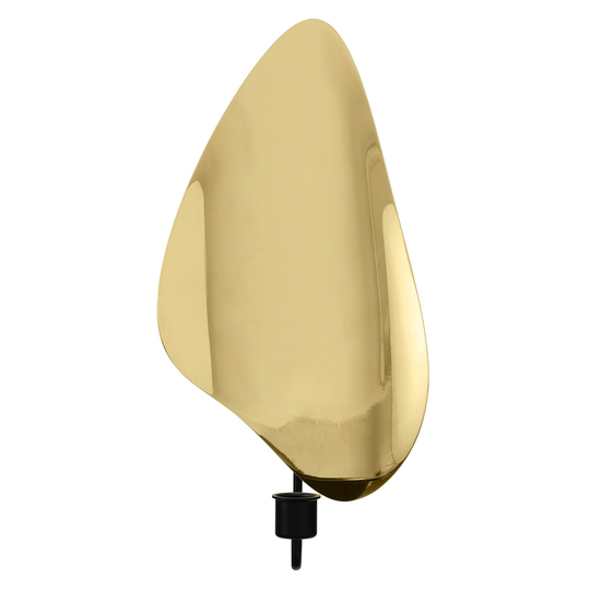 MENU Flambeau seinäkynttilänjalka, 34 cm, musta - messinki