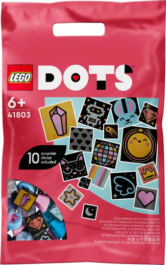 LEGO DOTS 41803 Lisäsarja 8 – Kimalletta Ja Säihkettä