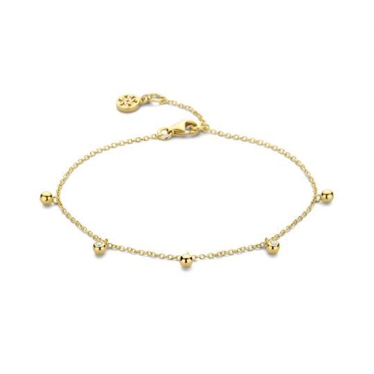 Spirit Icons Sway Bracelet 14 Karaatin Kulta Rannekoru Ja Timantteja 0,04 Carat W/vs S24136-19