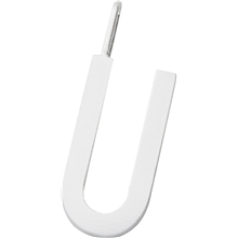 Design Letters Archetype Charm 16 mm Silver A-Z U