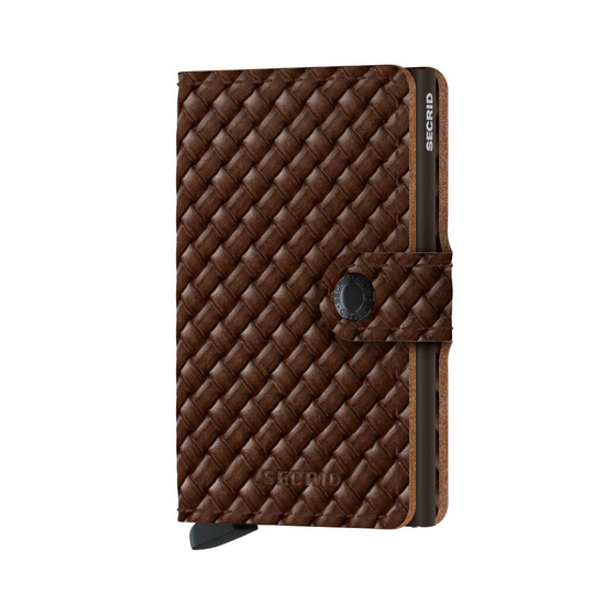 Secrid Miniwallet Basket Brown MBA-BROWN