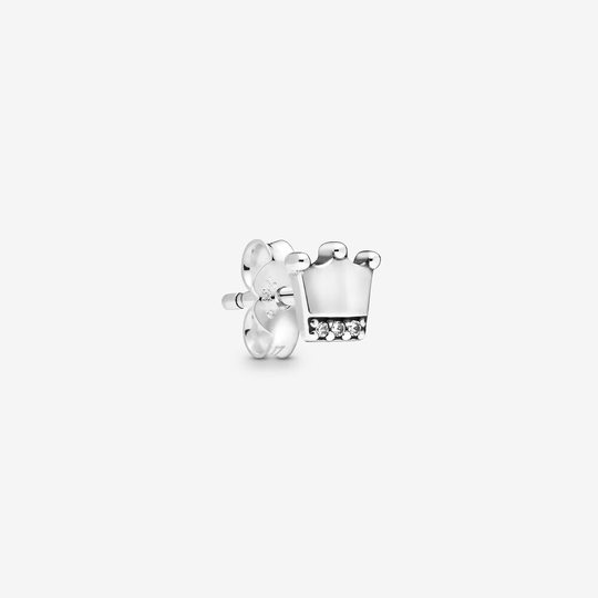 Pandora Crown Sterlinghopea Korvarengas Ja Zirkonia 298553C01