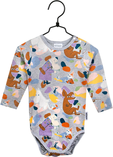 Muumi Hubbub Body, Harmaa