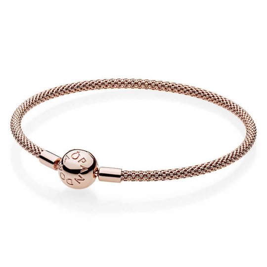 Pandora Rose Mesh -rannekoru (21cm) 586543