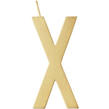 Design Letters Archetype Charm 30 mm Gold A-Z X