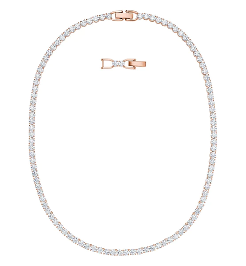 Swarovski Tennis Deluxe kaulakoru, rosekulta