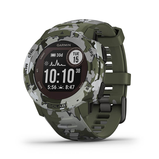 Garmin Instinct GPS Solar Lichen Camo 010-02293-06