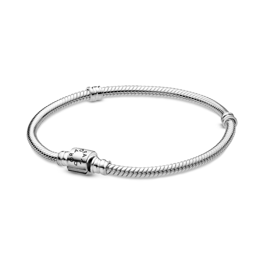 Pandora Moments Barrel Clasp Snake Chain -rannekoru 19cm 598816C00