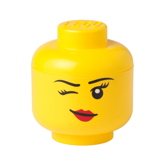 Room Copenhagen Lego Storage Head säilytysrasia, S, Winky