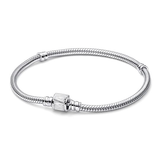 Pandora Marvel x Pandora Marvel Logo Clasp Snake Chain rannekoru 19cm 592561C01