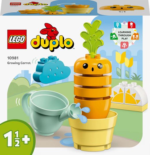 LEGO DUPLO My First 10981 Ensimmäinen kasvava porkkanani