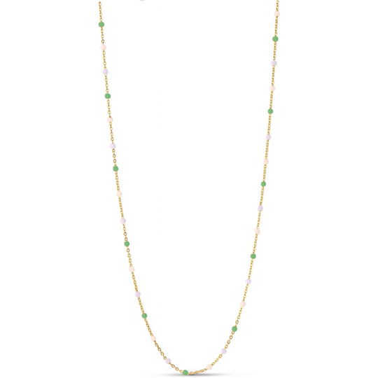 Enamel Lola Wilderness Kullattu Hopea Kaulakoru N55G-WILDERNESS