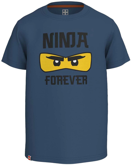 LEGO Wear T-Paita, Dark Dust Blue, Koko 104
