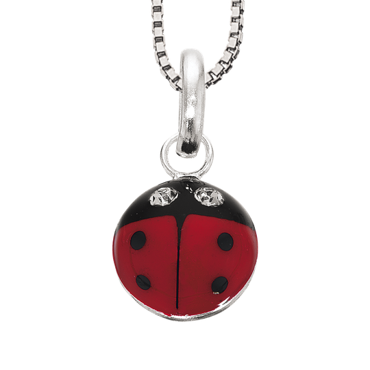 Scrouples Ladybug Girls Sterlinghopea Kaulakoru Ja Zirkonia 230252
