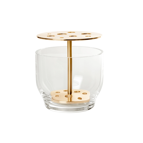 Fritz Hansen Ikebana maljakko, pieni, messinki