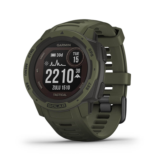 Garmin Instinct GPS Solar Tactical Moss 010-02293-04