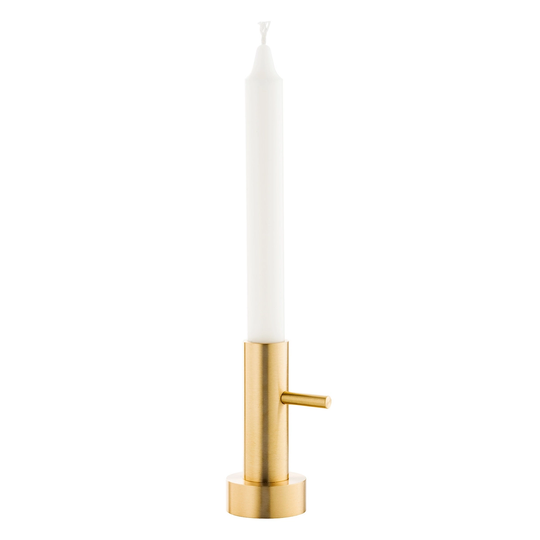 Fritz Hansen JH 1 kynttilänjalka, messinki