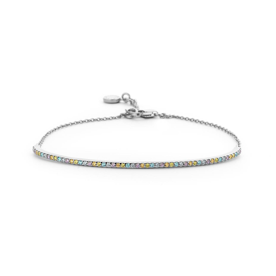 Spirit Icons Purity Bracelet Sterlinghopea Rannekoru Ja Zirkonia S20315