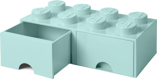 LEGO Säilytyslaatikko 8, Turkoosi
