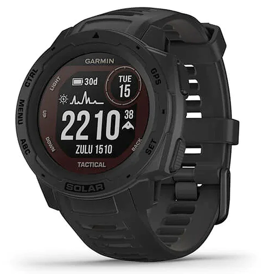 Garmin Instinct Solar Tactical Black musta älykello 010-02293-03