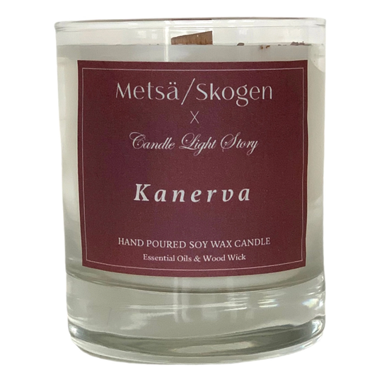 Metsä/Skogen Soijavahakynttilä, 500 g, kanerva