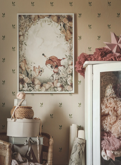 Mrs Mighetto Juliste The Rose Forest 50x70