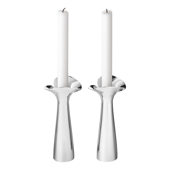 Georg Jensen Bloom Botanica kynttilänjalka, 2 kpl