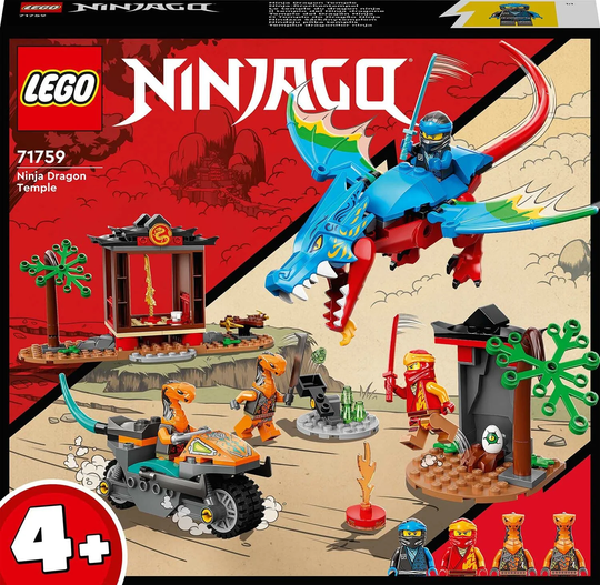 LEGO NINJAGO 71759 Ninjojen Lohikäärmetemppeli