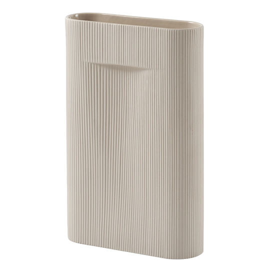 Muuto Ridge maljakko, 48,5 cm, beige