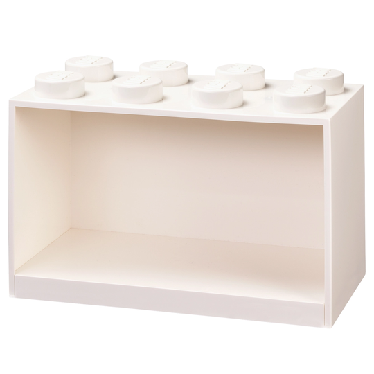 Room Copenhagen Lego Brick Shelf 8 hylly, valkoinen