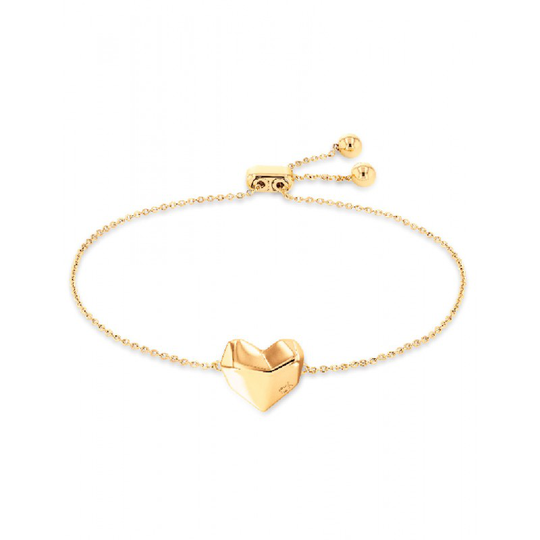 Calvin Klein Faceted Heart Adjustable Bracelet Ruostumaton Teräs Rannekoru 35000039