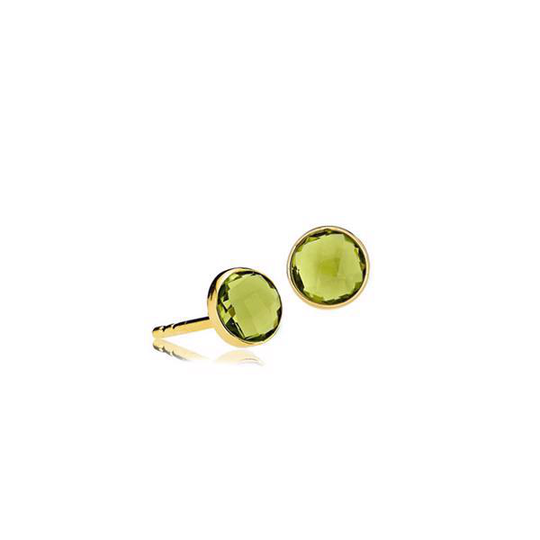 Izabel Camille Sterlinghopea Korvakorut Ja Kristalli A1422GS-PERIDOTGREEN