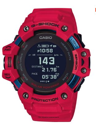 Casio G-Shock G-Squad Heart Rate Monitor -älykello GBD-H1000-4ER