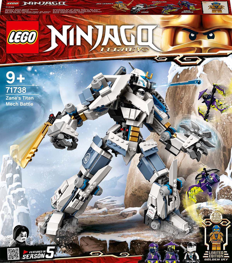 LEGO NINJAGO 71738 Zanen titaanirobottitaistelu