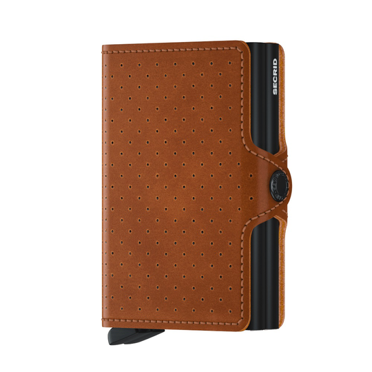 Secrid Twinwallet Perforated Cognac TPF-COGNAC